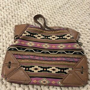 Jessica Simpson Tapestry Woven Large Bag